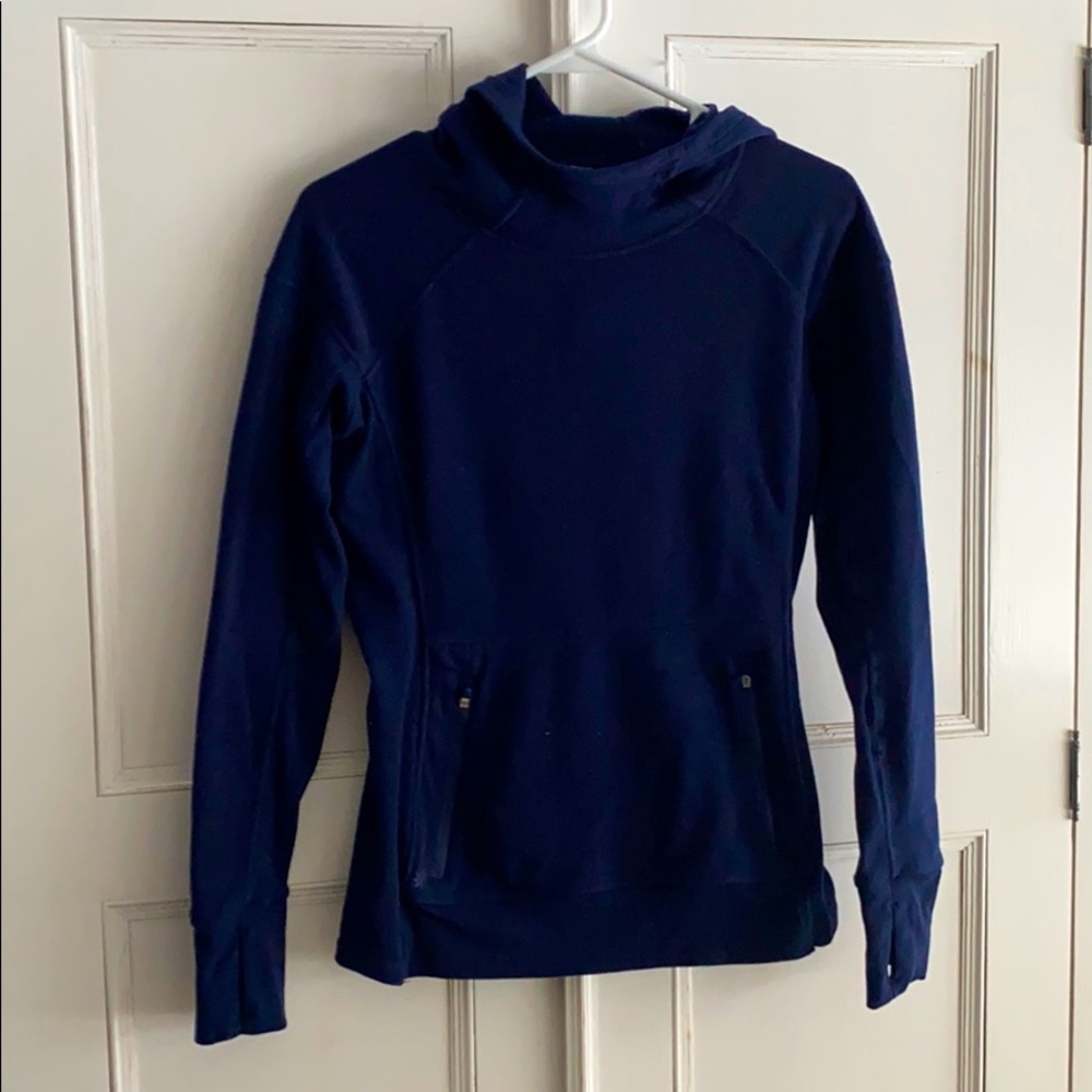 athleta hooded fleece